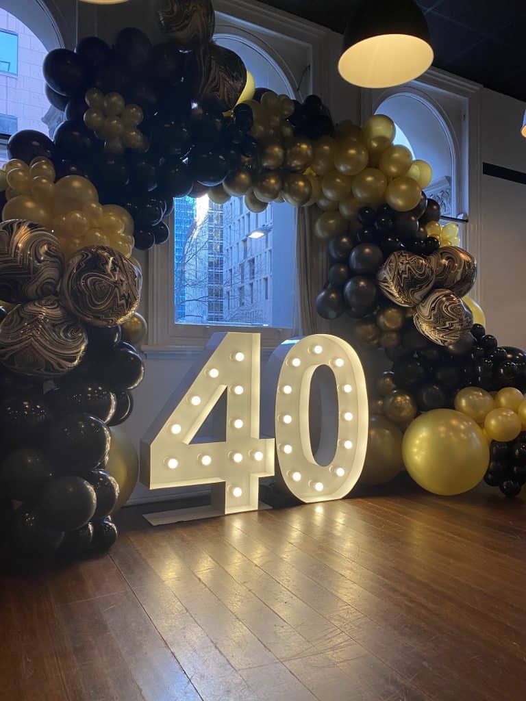 40 Light Up Numbers